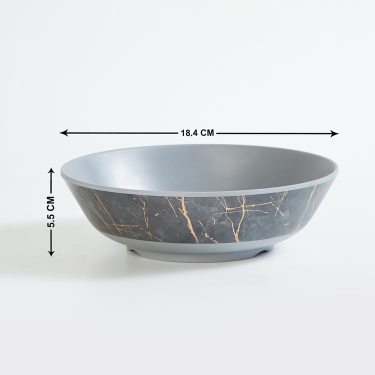 Glen India Selik Melamine Printed Serving Bowl - 800ml