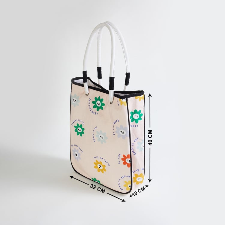 Minerals Printed Tote Bag