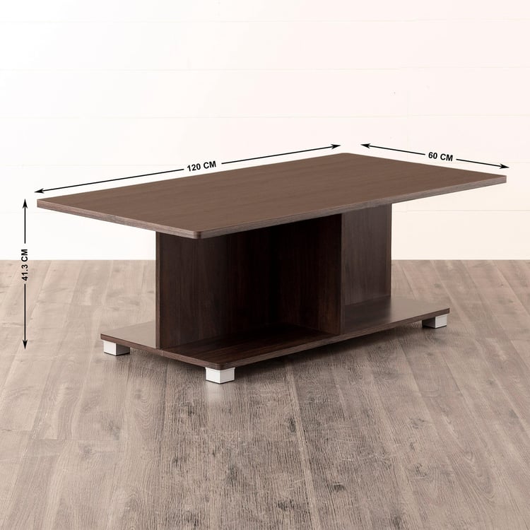 (Refurbished) Lewis Coffee Table - Brown