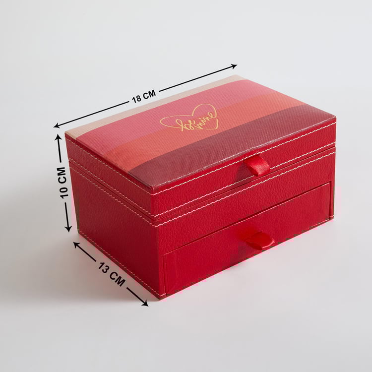 Love Forever Wooden Jewellery Box