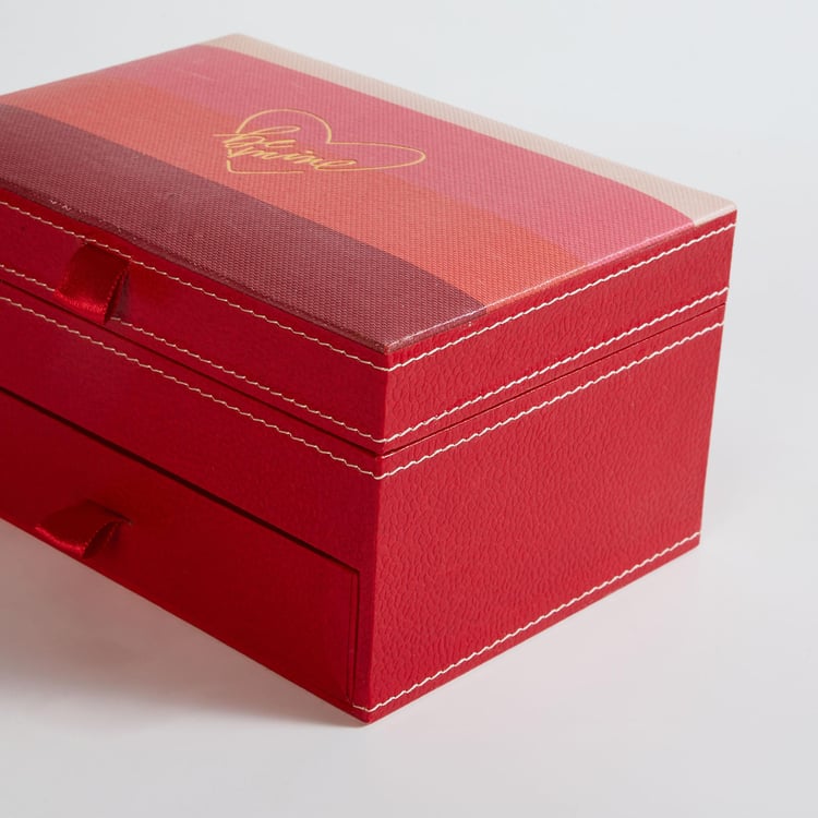 Love Forever Wooden Jewellery Box