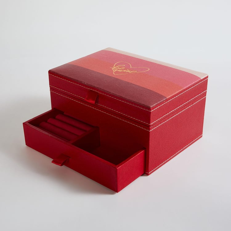 Love Forever Wooden Jewellery Box