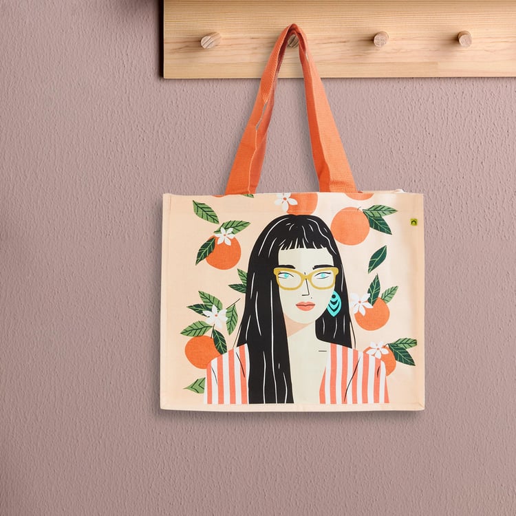 Minerals Printed Tote Bag