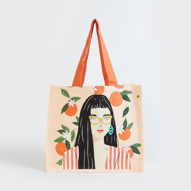 Minerals Printed Tote Bag