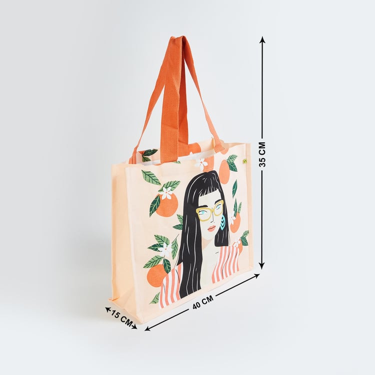 Minerals Printed Tote Bag