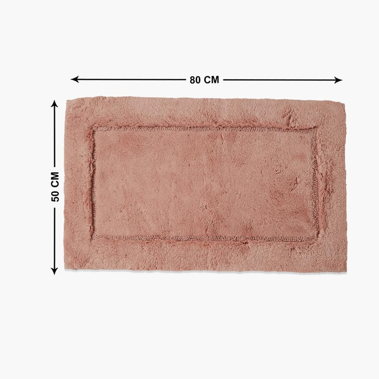 SPACES Hygro Cotton Bathmat, Coral - 80x50cm