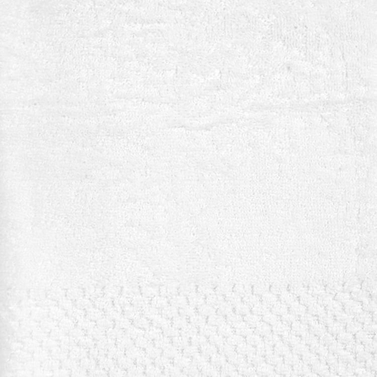 SPACES Swift Dry Set of 2 Cotton Hand Towels, White - 60x40cm