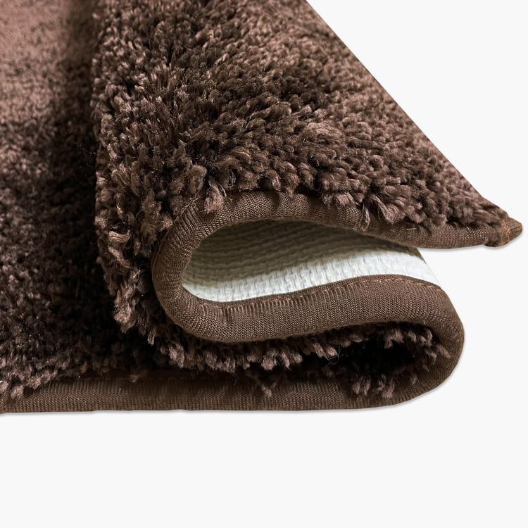 SPACES Luxury Cushlon Cotton Textured Doormat - 39x60cm