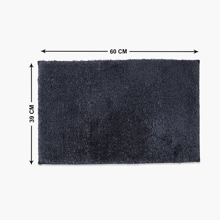 SPACES Luxury Cushlon Cotton Textured Doormat - 39x60cm