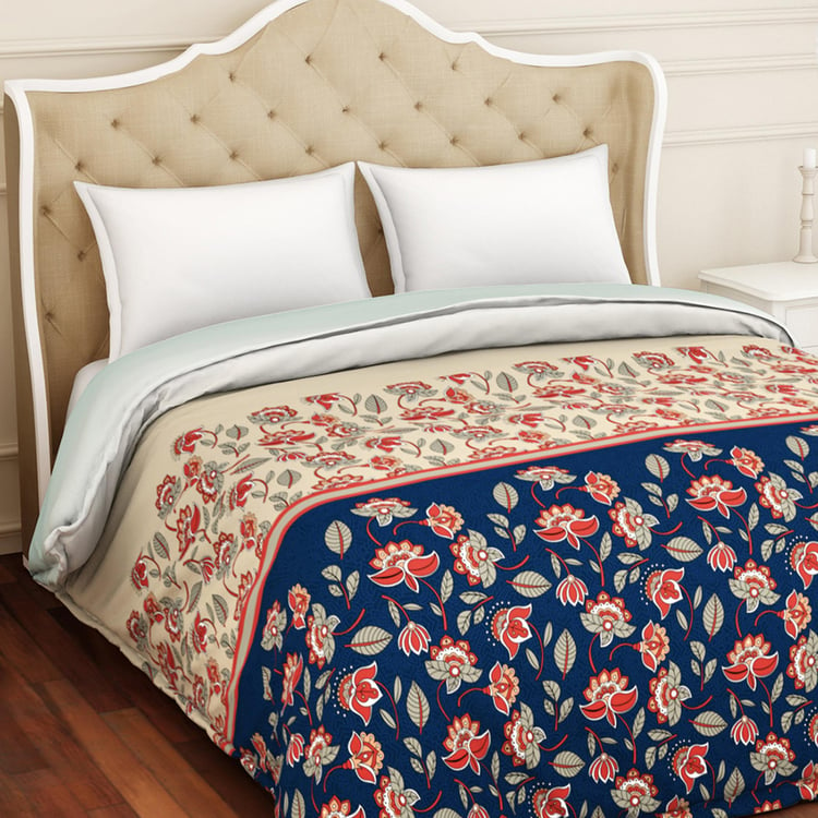 SPACES Atrium Plus Cotton Printed Double Quilt