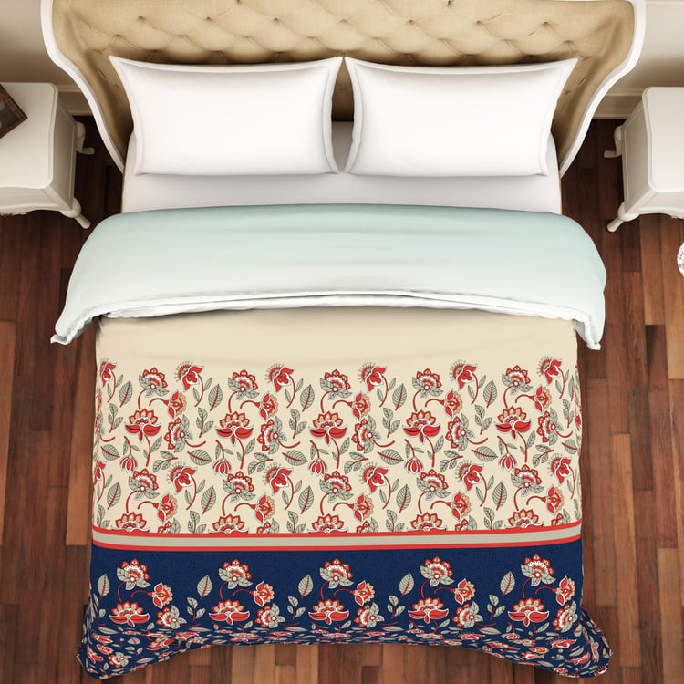 SPACES Atrium Plus Cotton Printed Double Quilt