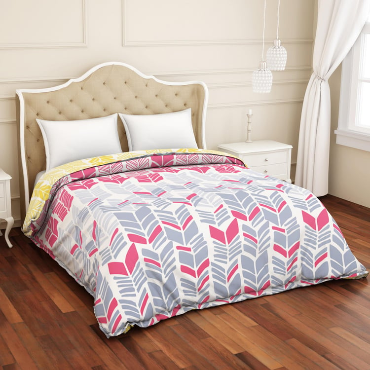 SPACES Atrium Plus Printed Cotton Double Quilt