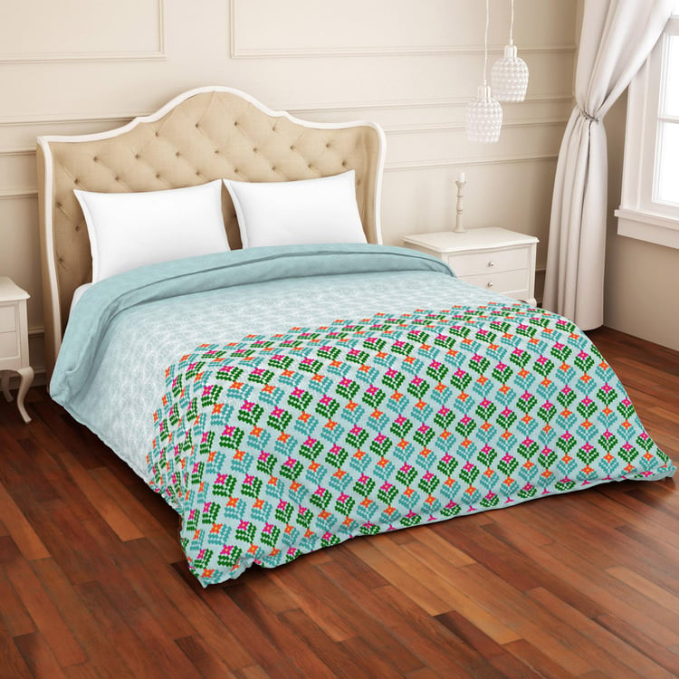 SPACES Atrium Plus Printed Cotton Double Quilt