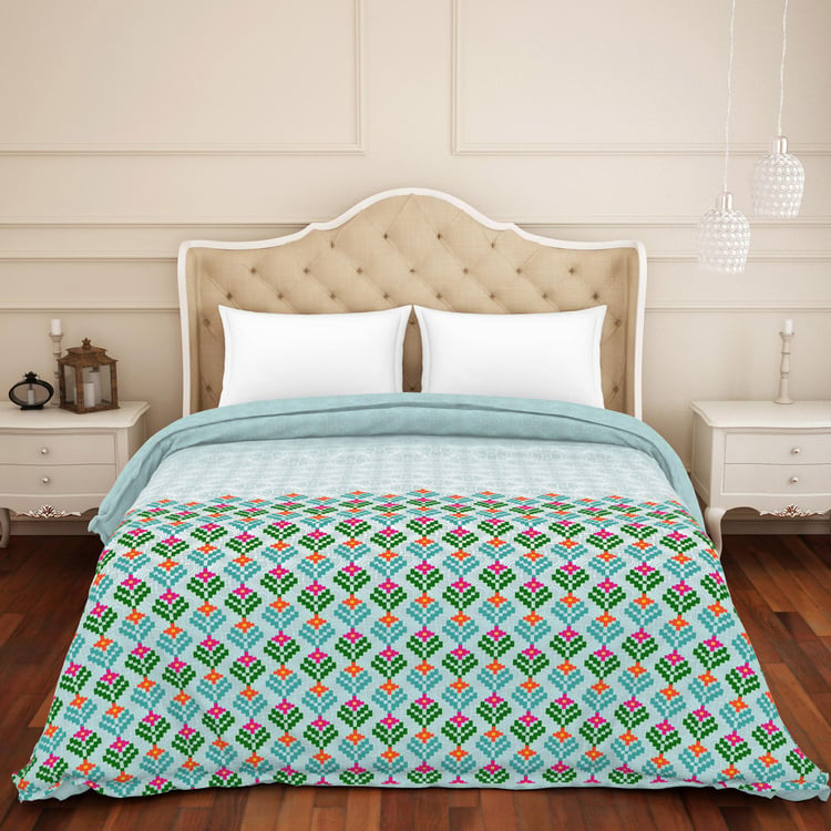 SPACES Atrium Plus Printed Cotton Double Quilt