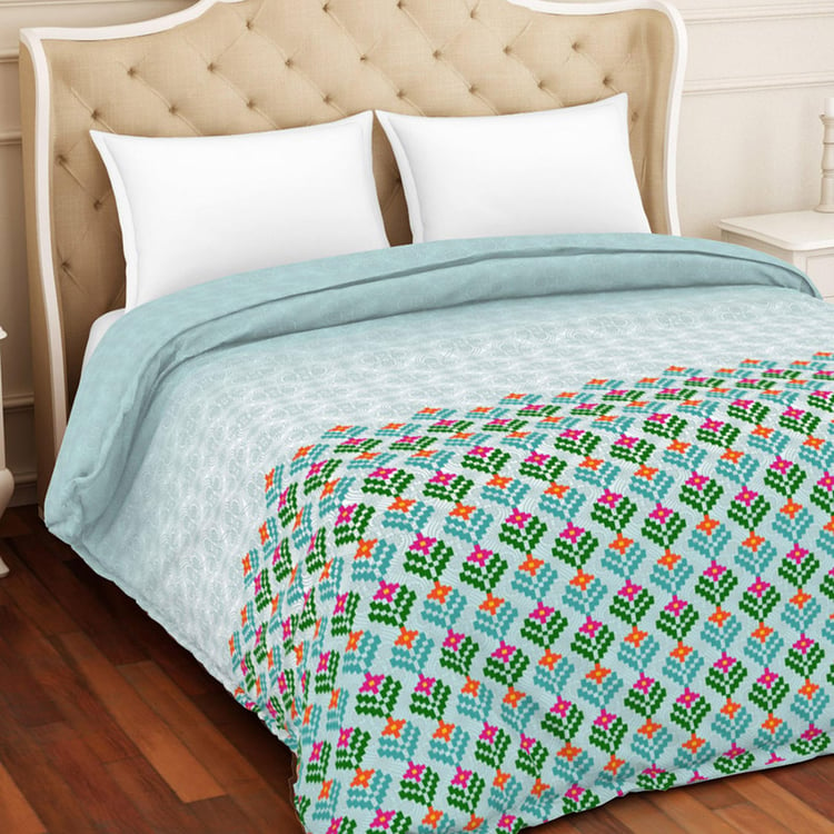 SPACES Atrium Plus Printed Cotton Double Quilt