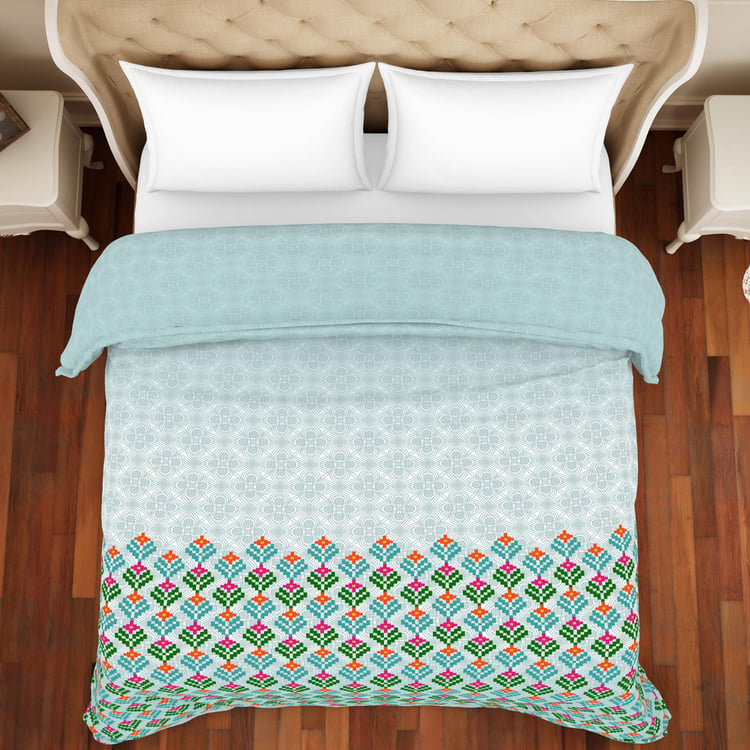 SPACES Atrium Plus Printed Cotton Double Quilt