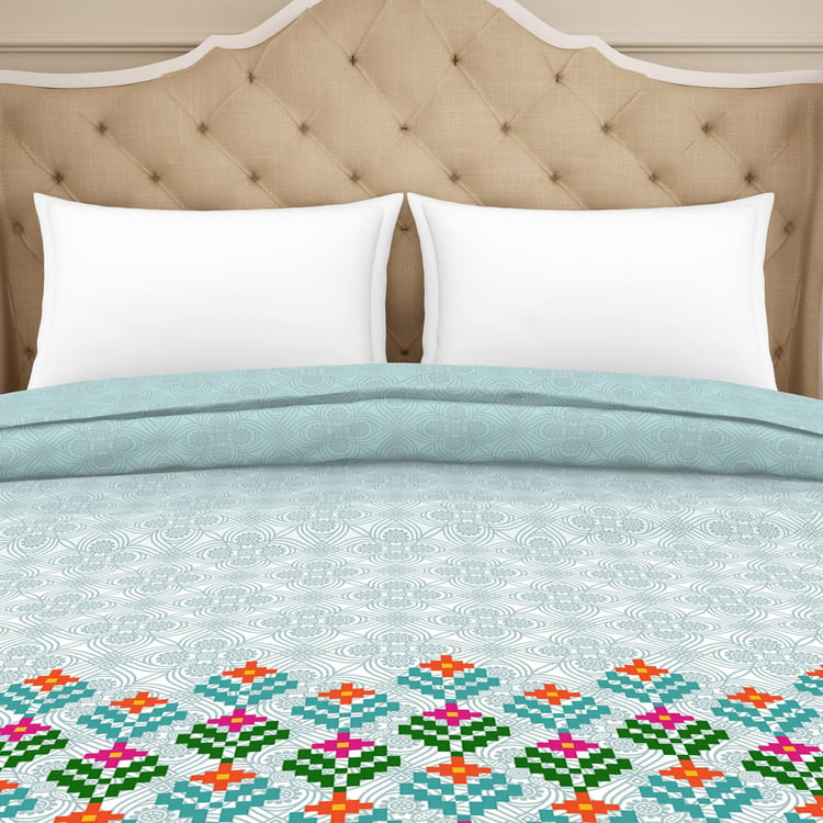 SPACES Atrium Plus Printed Cotton Double Quilt