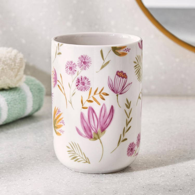 Mekong Ceramic Printed Tumbler - 330ml