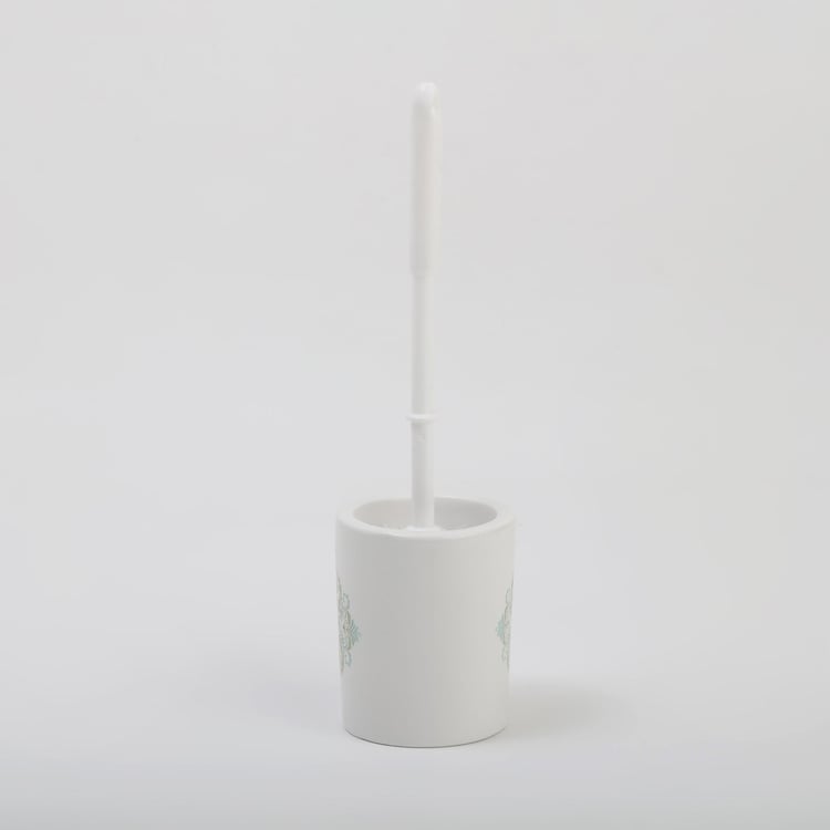 Mekong Ceramic Toilet Brush with Holder