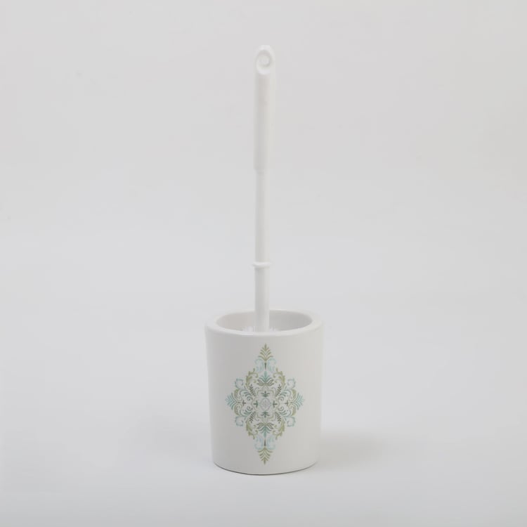 Mekong Ceramic Toilet Brush with Holder