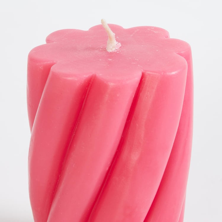 Love Forever Midnight Rose Scented Pillar Candle