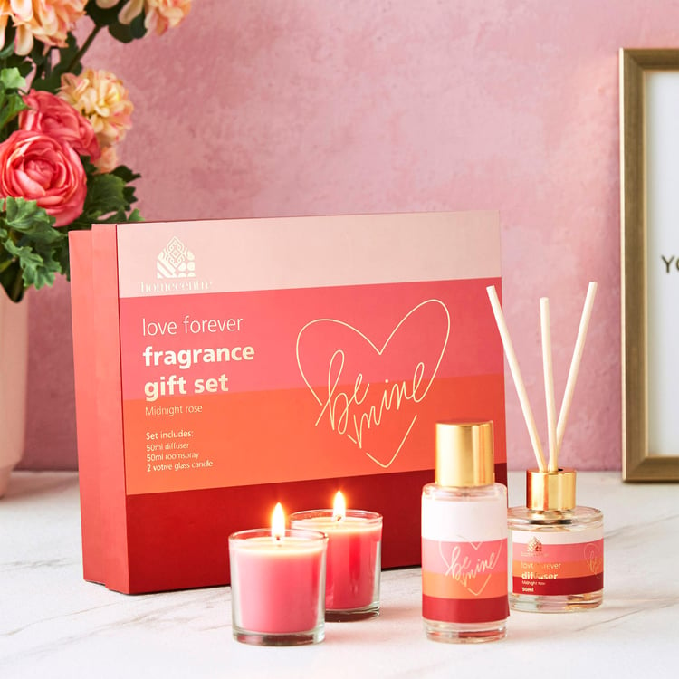 Love Forever 4Pcs Midnight Rose Fragrance Gift Set
