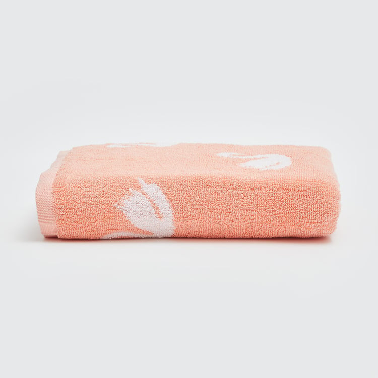 Slate Kids Cotton Swan Patterned Bath Towel - 120x60cm