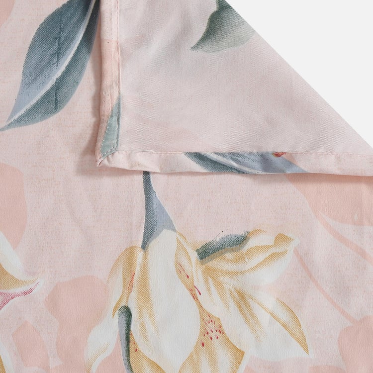 SWAYAM Grand Opal Cotton 4Pcs Printed Double Bed-In-A-Bag Set