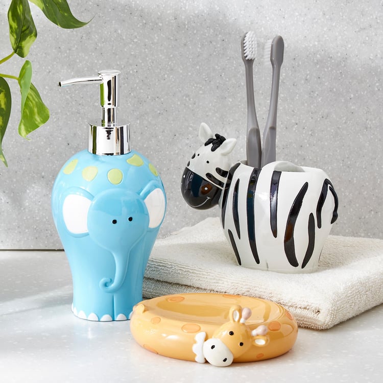 Corsica Zoo Kids Polyresin Soap Dish