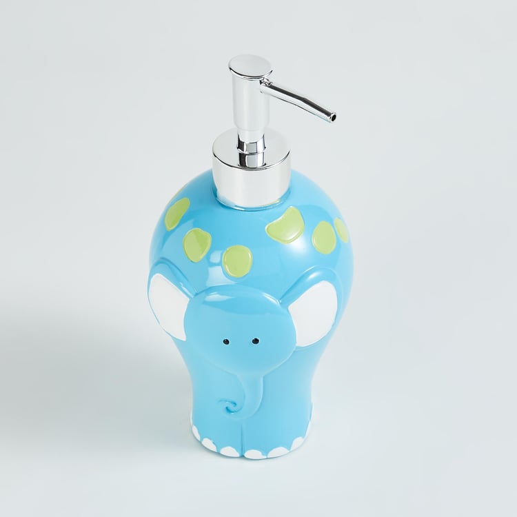 Corsica Zoo Polyresin Printed Soap Dispenser - 390ml