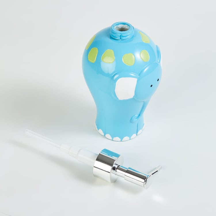 Corsica Zoo Polyresin Printed Soap Dispenser - 390ml