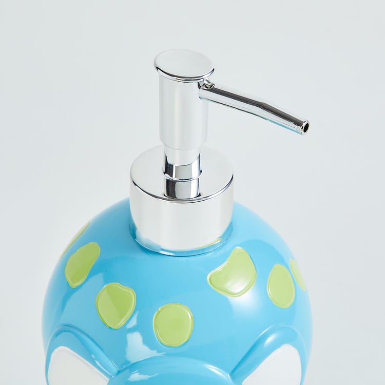 Corsica Zoo Polyresin Printed Soap Dispenser - 390ml