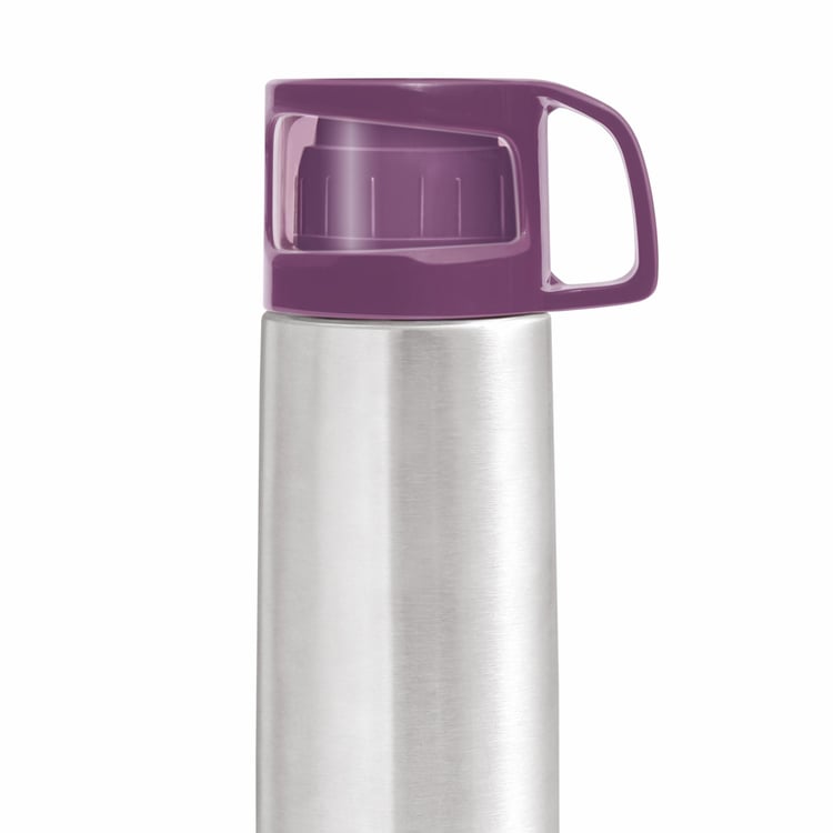 MILTON Glassy Stainless Steel Vacuum Flask with Cup - 750ml