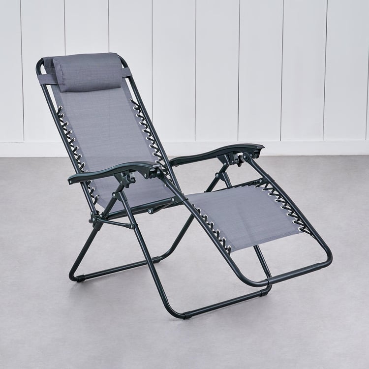 Valley Fabric Zero Gravity Chair - Grey