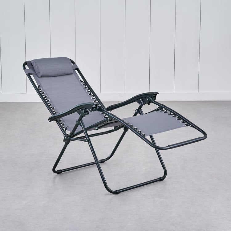 Valley Fabric Zero Gravity Chair - Grey