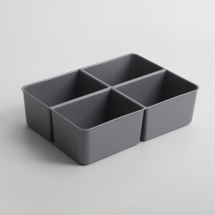 Regan Mallory Polypropylene 3-Tier Stackable Storage Box Set