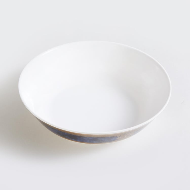 Meadows Melamine Printed Serving Bowl - 850ml