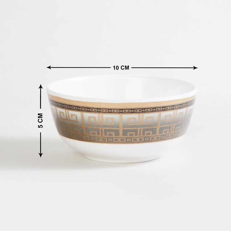 Meadows Melamine Printed Serving Bowl - 250ml