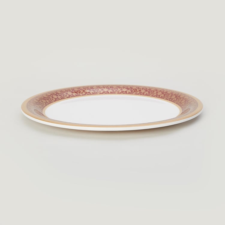 Meadows Melamine Printed Dinner Plate - 28cm