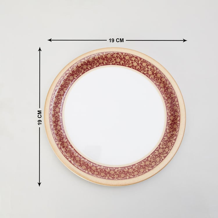 Meadows Melamine Printed Side Plate - 19cm