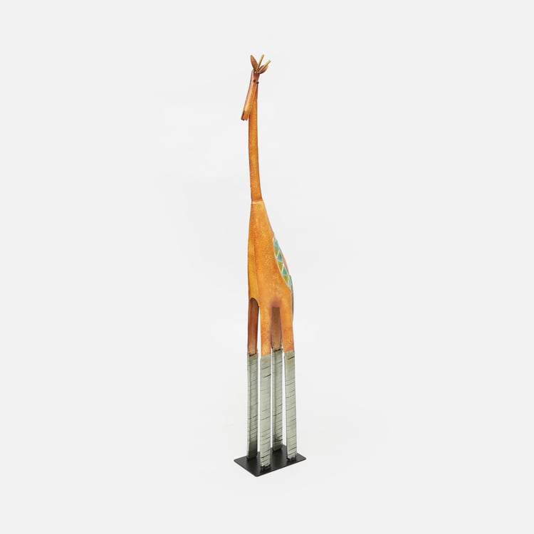 VEDAS Metal Giraffe Figurine