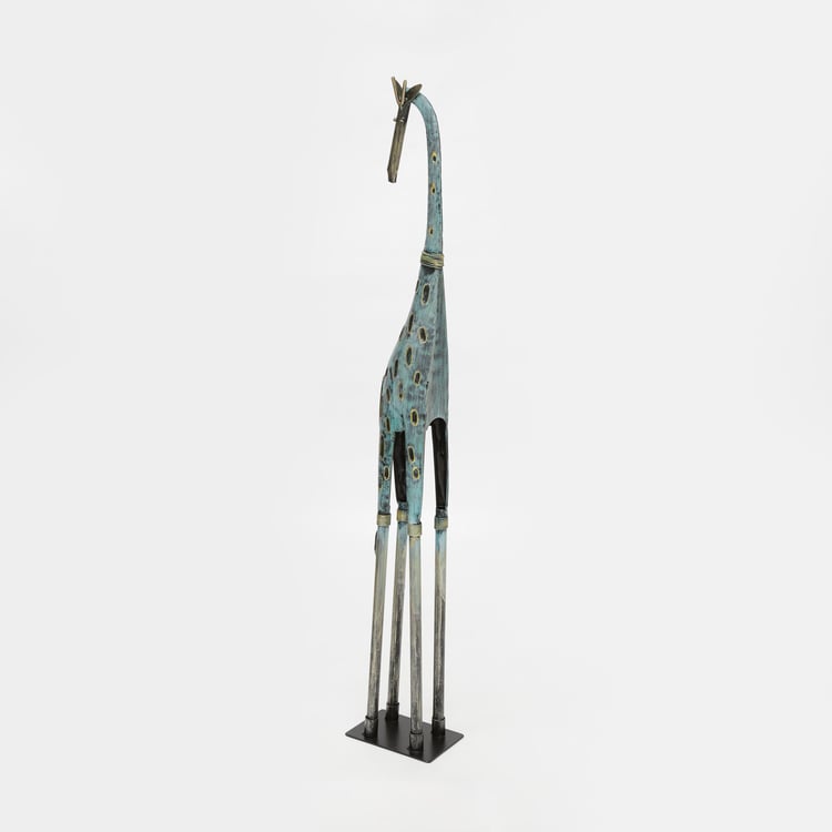 VEDAS Eva Metal Giraffe Figurine