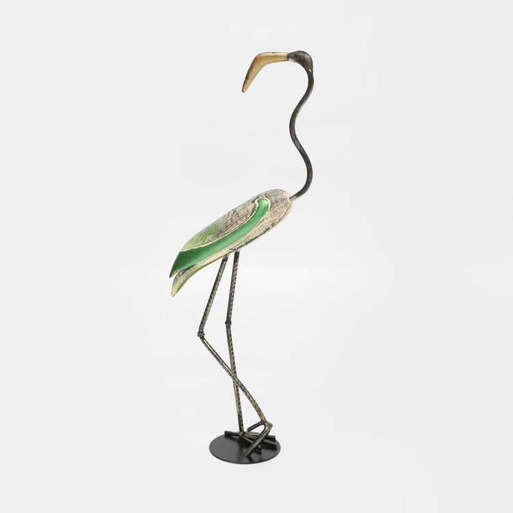 VEDAS Metal Billed Pelican Figurine