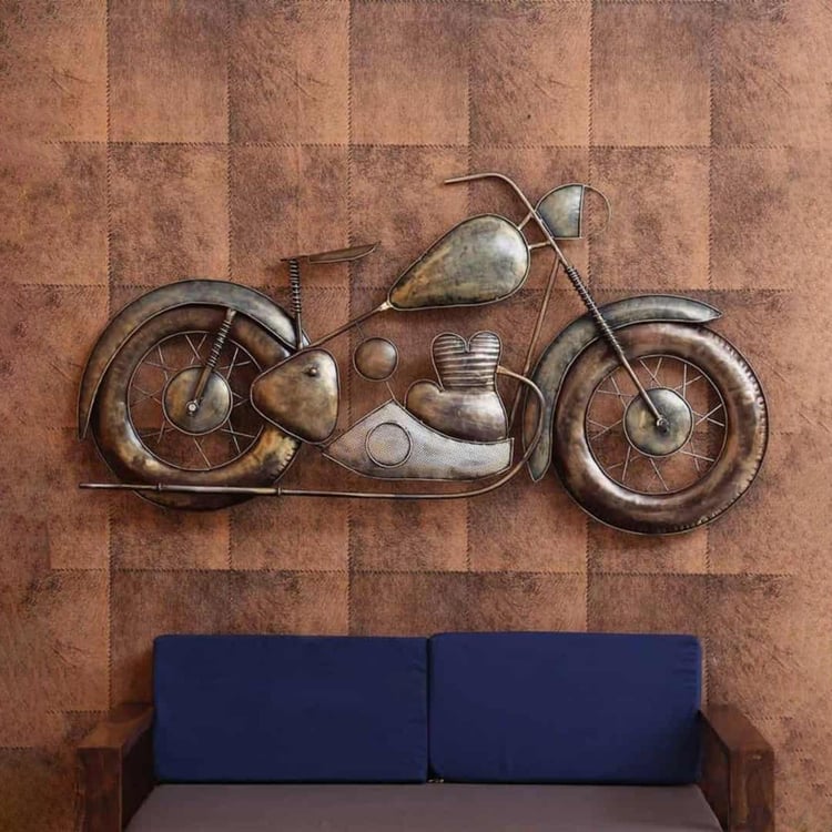 VEDAS David Metal Bike Wall Art