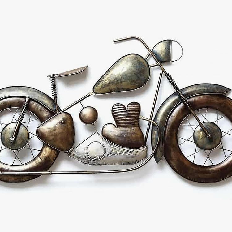 VEDAS David Metal Bike Wall Art