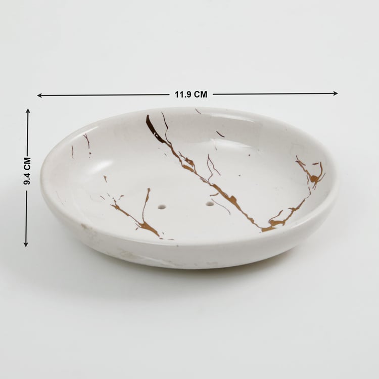 Aubree Vince Ceramic Soap Dish