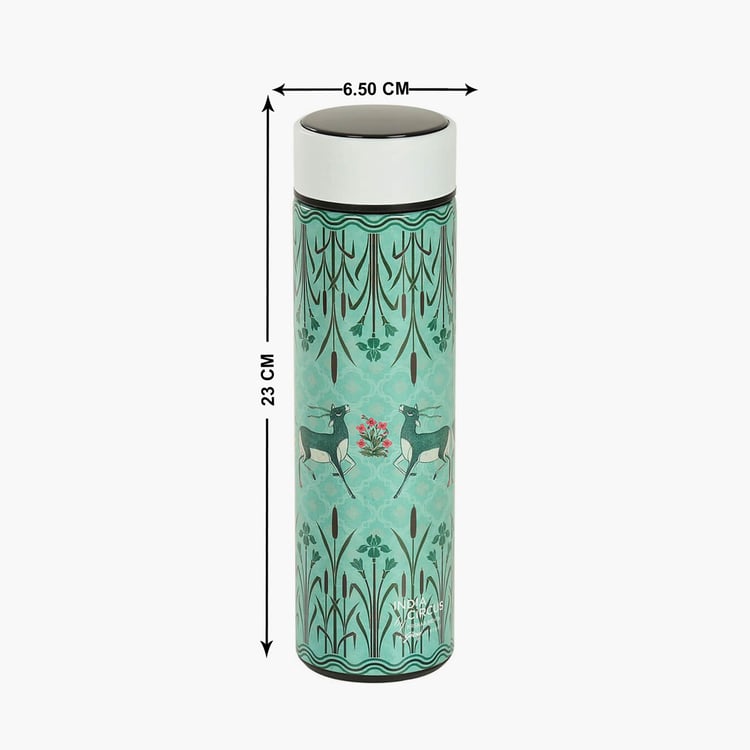 INDIA CIRCUS Stainless Steel Smart Water Bottle - 500ml