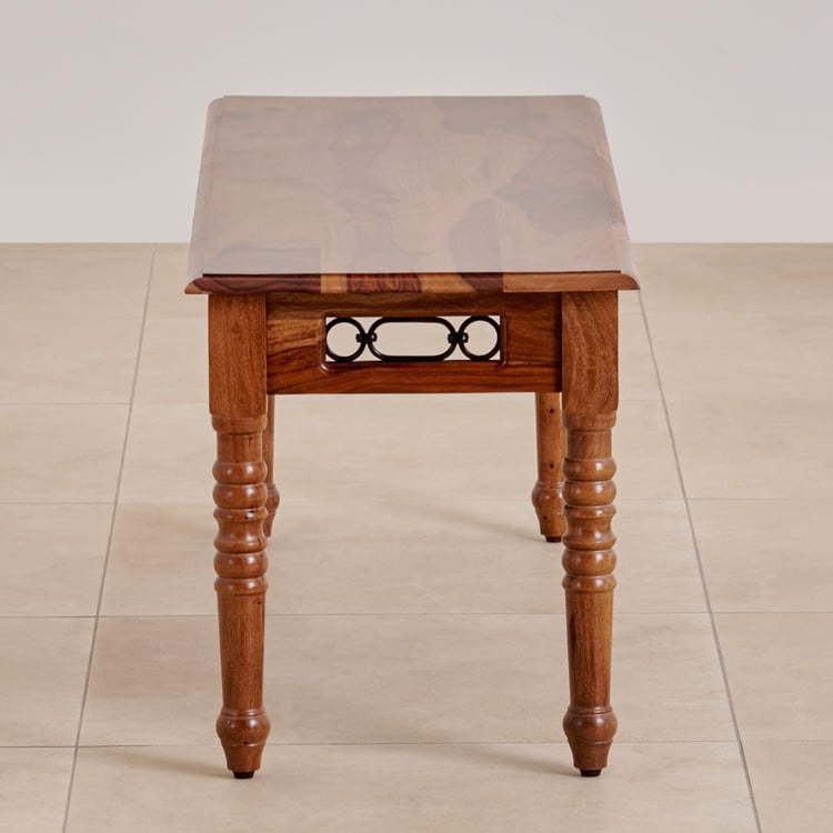 Kian Sheesham Wood Dining Bench - Brown