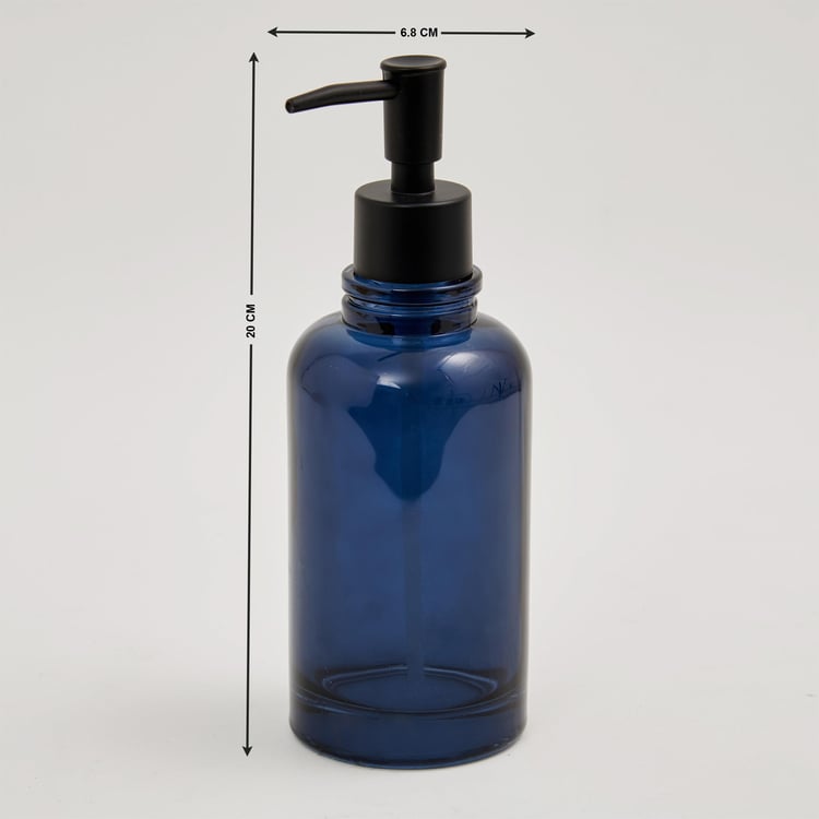 Colour Refresh Essence Kilim Glass Soap Dispenser - 290ml