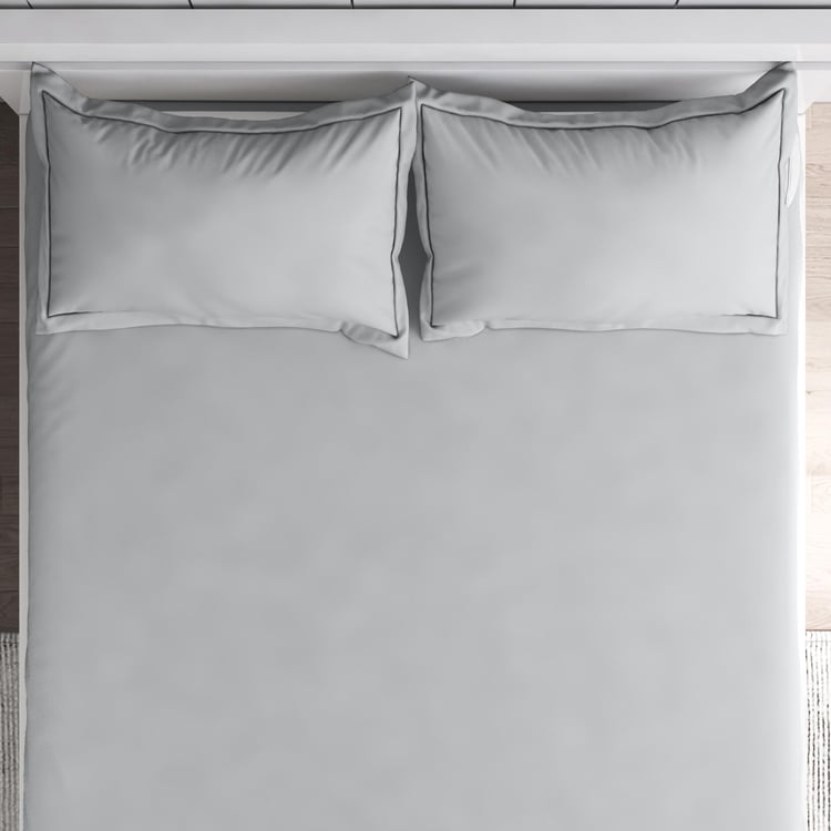 Colour Refresh Cotton 144TC 3Pcs King Fitted Bedsheet Set